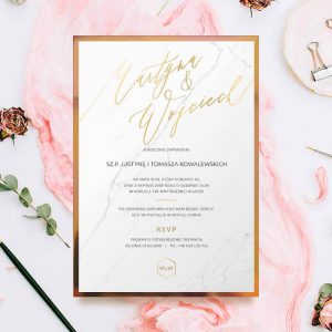 Robiąca wrażenie kolekcja eleganckich zaproszeń na ślub